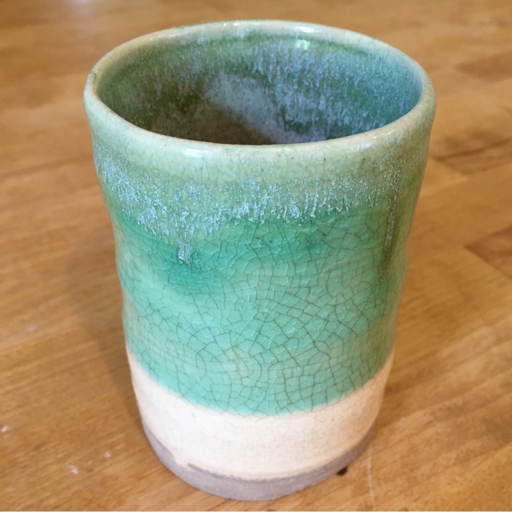Hand-Made Pottery Cup